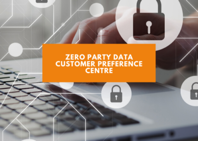 Zero Party Data Customer Preference Centre
